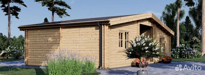 Дом из бруса филипп 44 10,5x6
