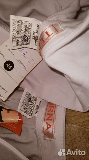 Блузка,рубашка белая розовая,оранжевая.новая