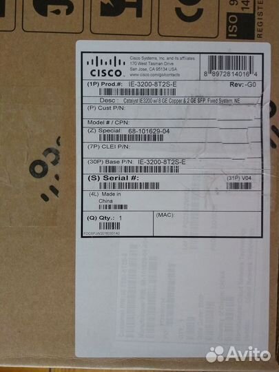 Cisco IE-3200-8T2S-E NEW Цена с ндс Под заказ