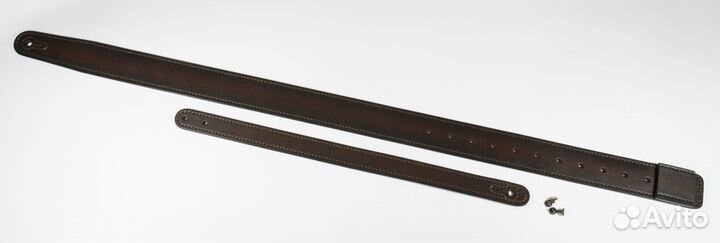 Кожаный гитарный ремень.Ручной пошив