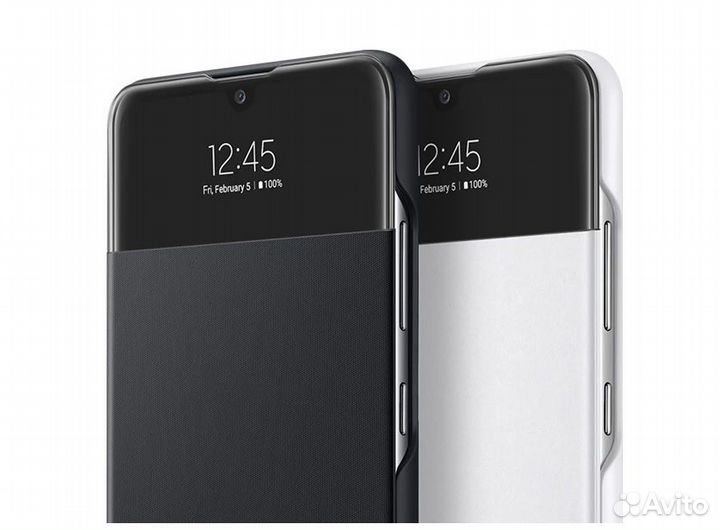 Оригинал SMART S-View Чехол на Samsung A32 (black)