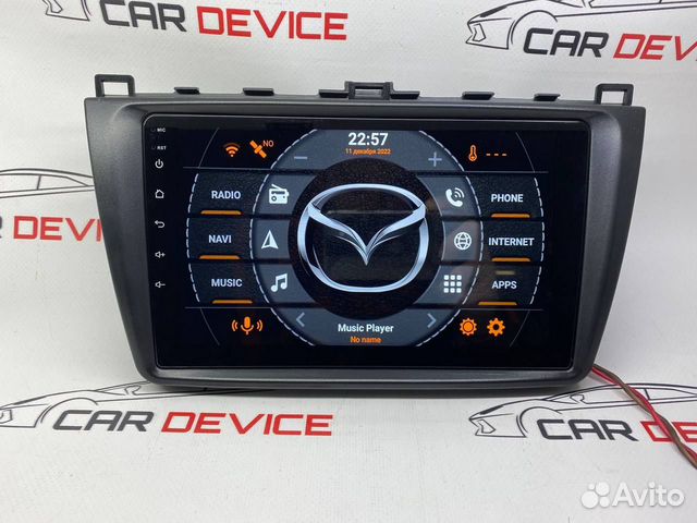 Магнитола Mazda 6 GH 2007-2012 Андроид