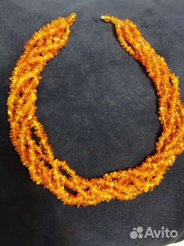 Янтарные бусы СССР