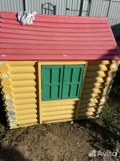 Детский игровой домик уличный