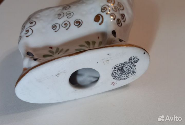 Фарфоровые статуэтки СССР лфз,хрусталь