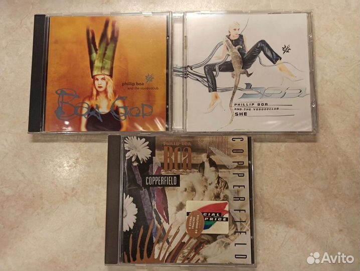 Phillip Boa and the Voodoo Club (лот 3 CD)