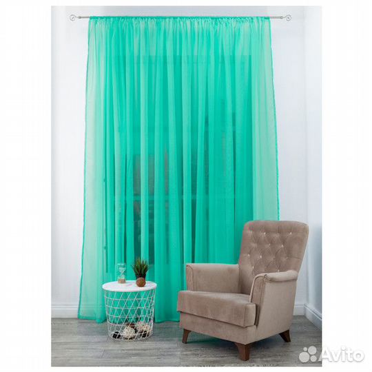 Штора тюлевая на шт.ленте amore MIO вуаль 600х270с