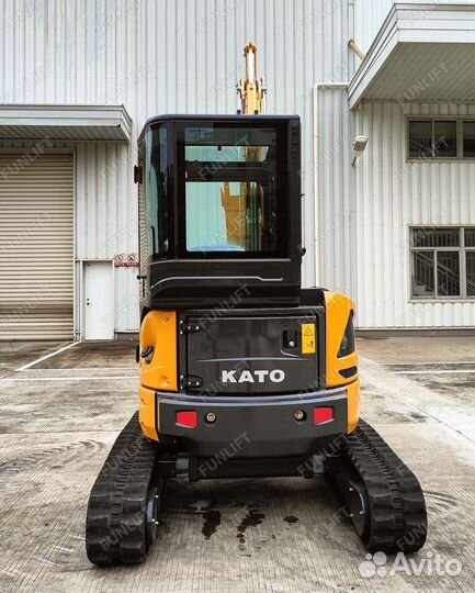 Мини-экскаватор Kato HD37V5, 2023