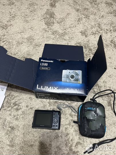 Компактный фотоаппарат panasonic lumix ls-80