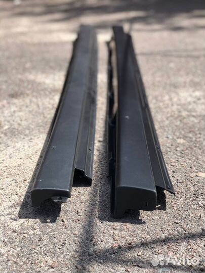 Накладки на пороги ваз Приора стандарт