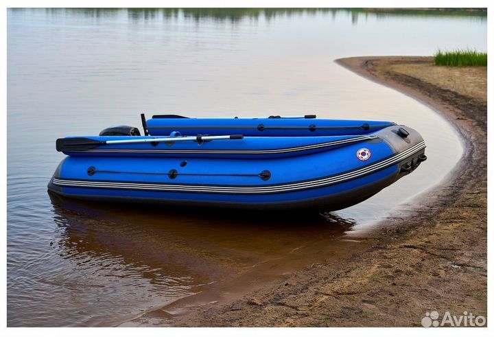 Лодка mishimo family lite 430 Синяя