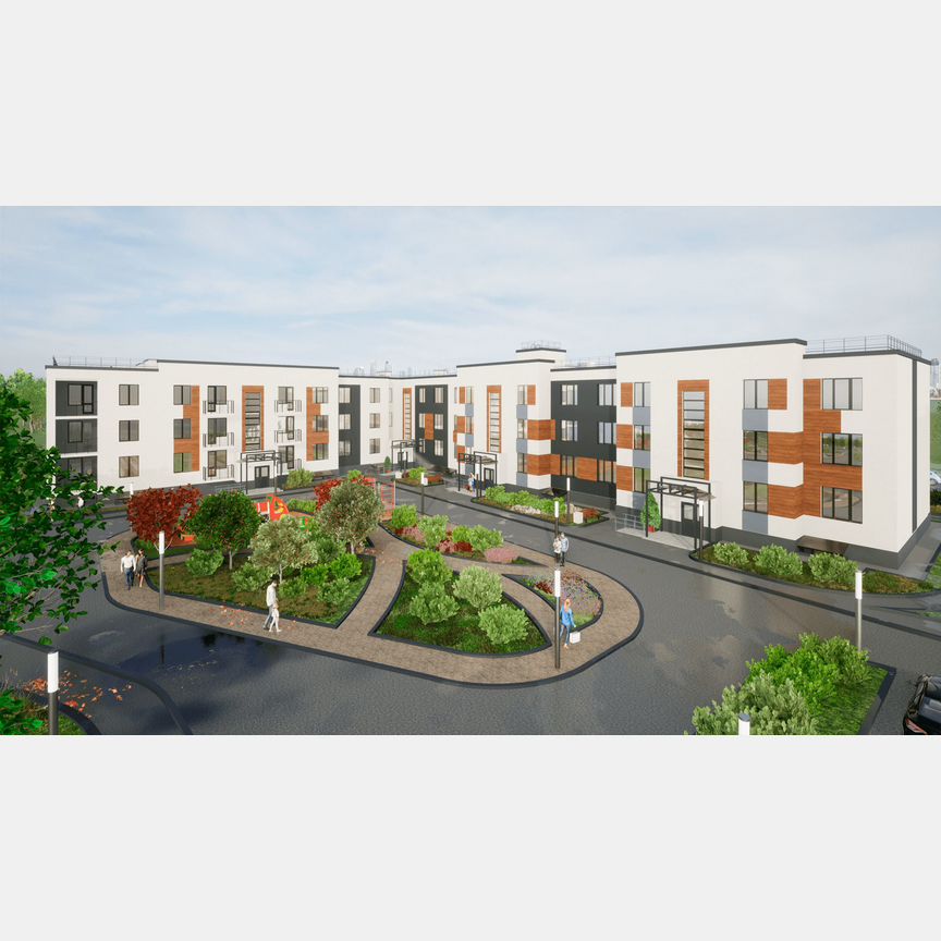 2-к. квартира, 61,3 м², 1/3 эт.