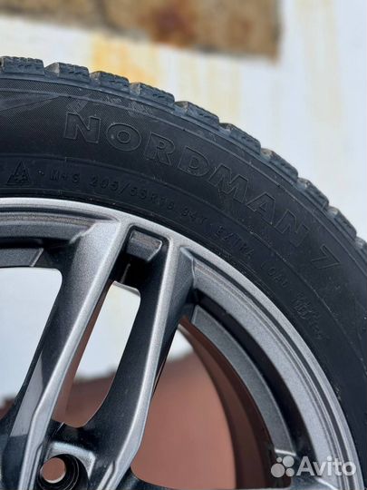 Nokian nordman 7 205 55 r16 с дисками