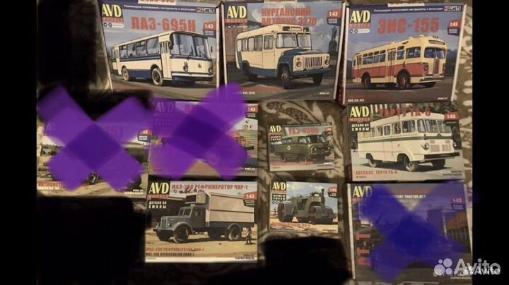 AVD models. новые сборные модели. Цены по запросу
