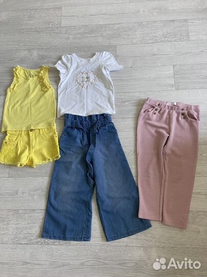 Пакет вещей на девочку 98 104