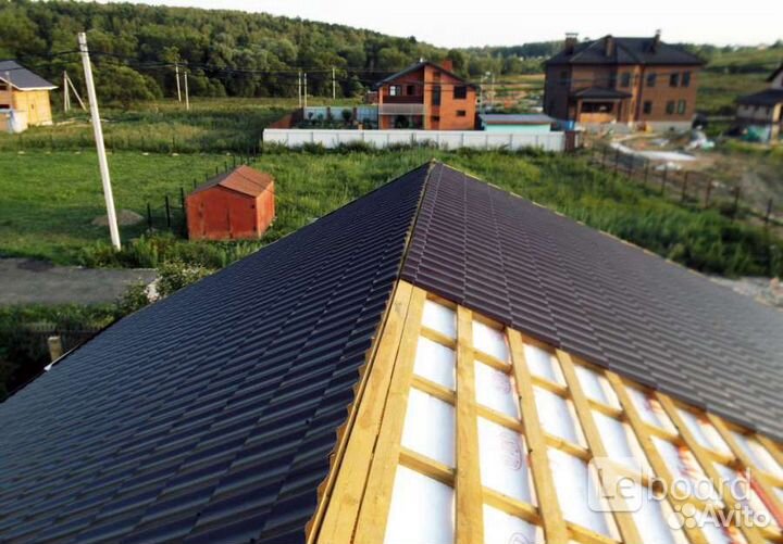 Кровельные работы, ремонт кровли