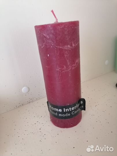 Свеча-столбик «Рустик» 60x160