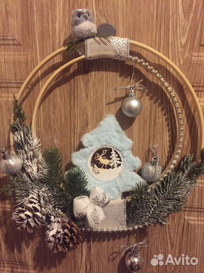 Новогодний венок)