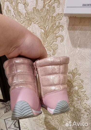 Зимние сапожки детские на девочку