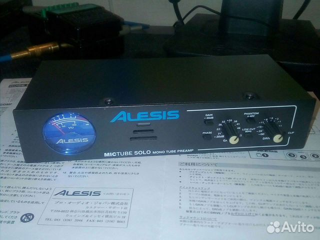 Предусилитель Alesis Mictube