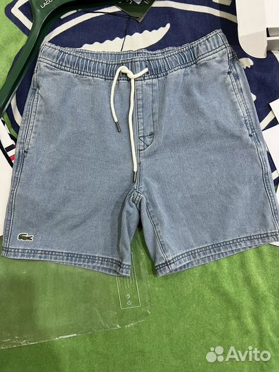 Джинсовые шорты lacoste новые