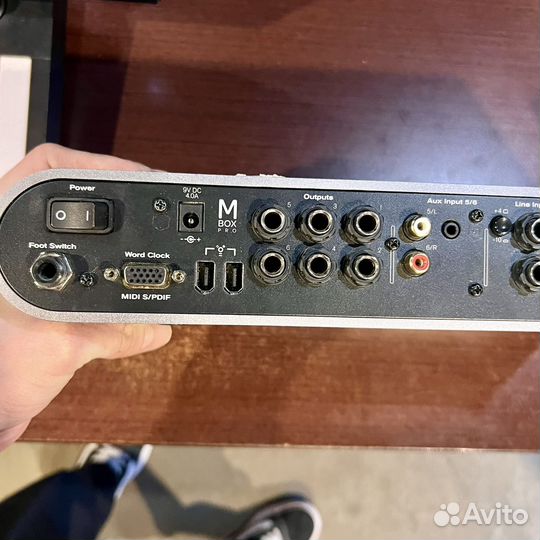 Аудиоинтерфейс avid mbox pro 3rd generation