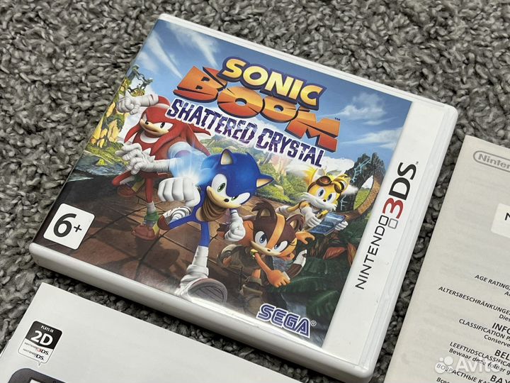 Sonic Boom Shattered Crystal Nintendo 3DS