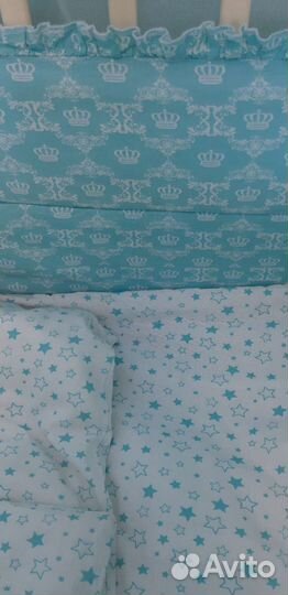 Комплект в кроватку с бортиками