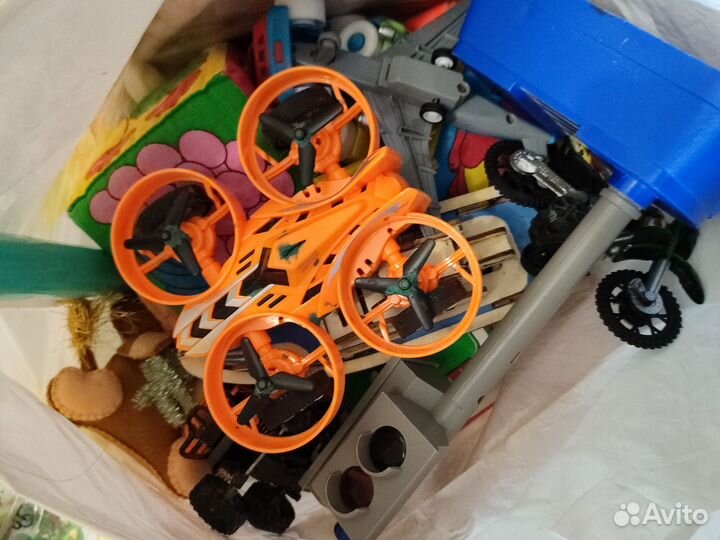 6 пакетов игрушек для девочки 3-5лет обувь одежда