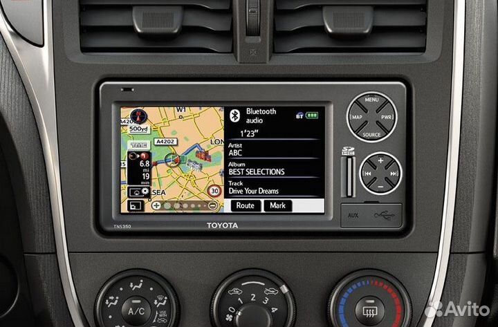 SD карта Toyota TNS 350 Россия и Европа 2020