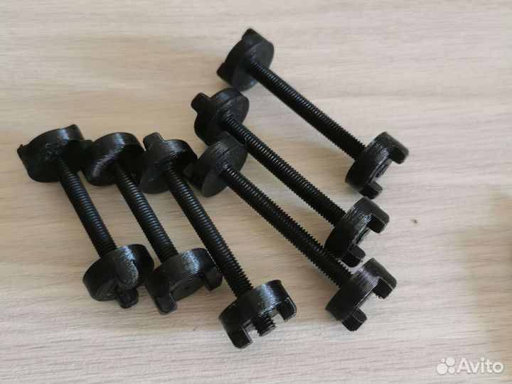 Усиленный болт для катушки металлоискателя