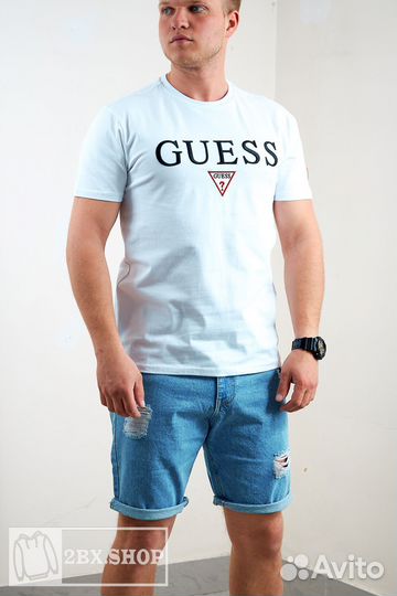 Футболка guess мужская