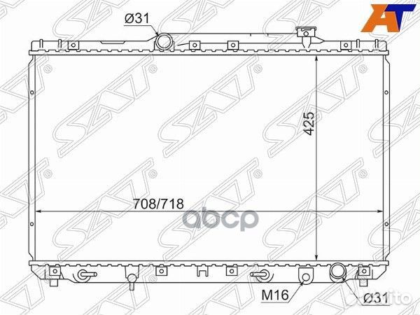 Радиатор Toyota Camry Europe/Russia (Xv10) 91-96