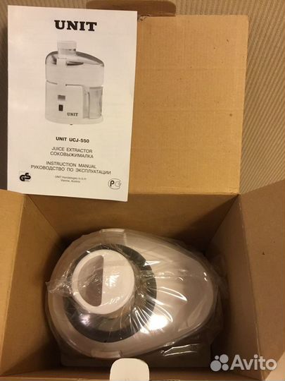 Новая электросоковыжималка unit UCJ-550 (Австрия)