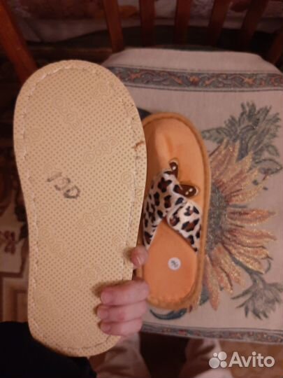 Женские домашние тапочки 36/37 размер