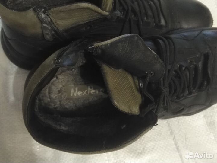 Ботинки мужские зимние натуральная кожа р.45(30см)