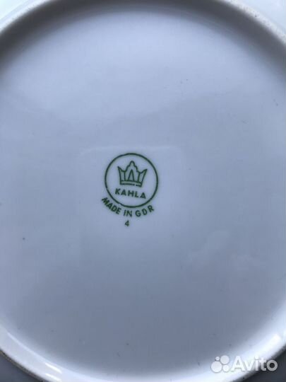 Тарелки гдр kahla