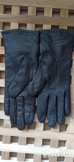 Перчатки натуральная кожа женские
