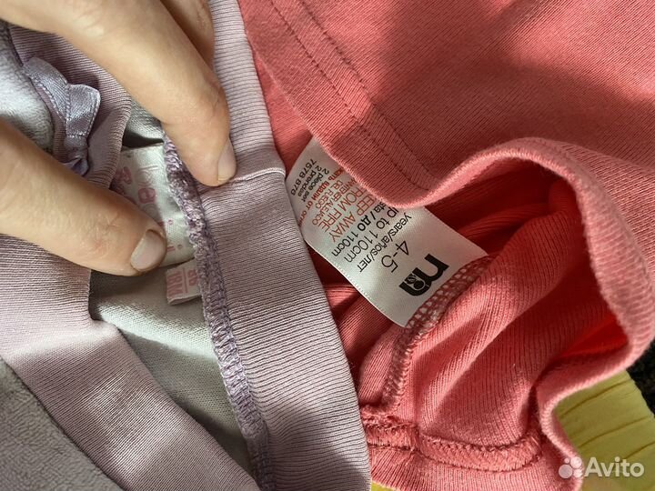 Вещи на девочку 2-4-6 лет вещи пакетом
