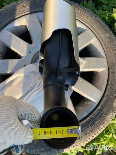 Насадки на глушитель Porsche Cayenne