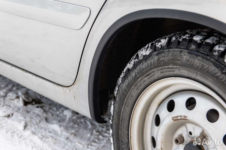 Защитные накладки на арки лада гранта