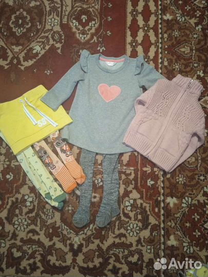 Вещи на девочку р 80. Туфельки р 20