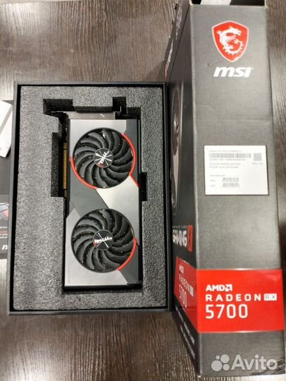 Видеокарта AMD radeon RX 5700