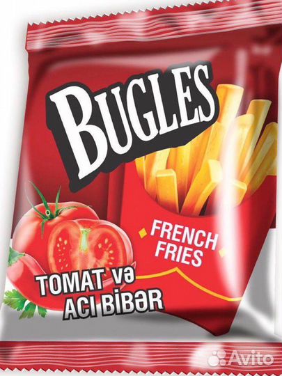 Кукурзные чипсы bugles 100 г