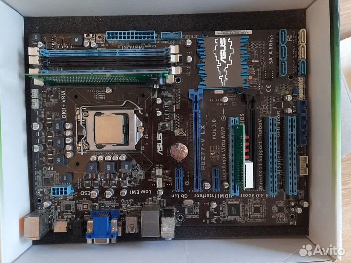 Материнская плата 1155 z77