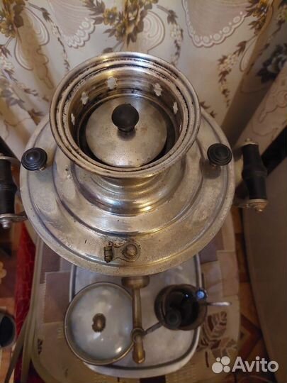 Старинные самовары на дровах