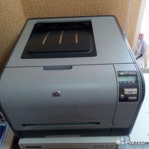 Принтер лазер цвет HP 1515n + картриджи гарантия