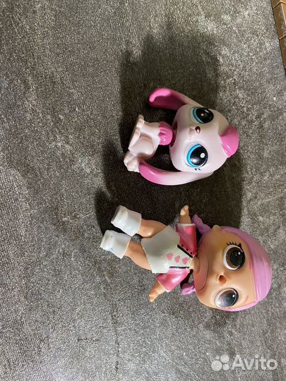 Littlest Pet Shop и кукла лол