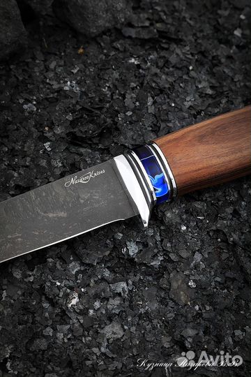 Филейный нож Касатка Х12мф палисандр