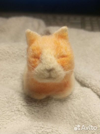 Валяная игрушка кот